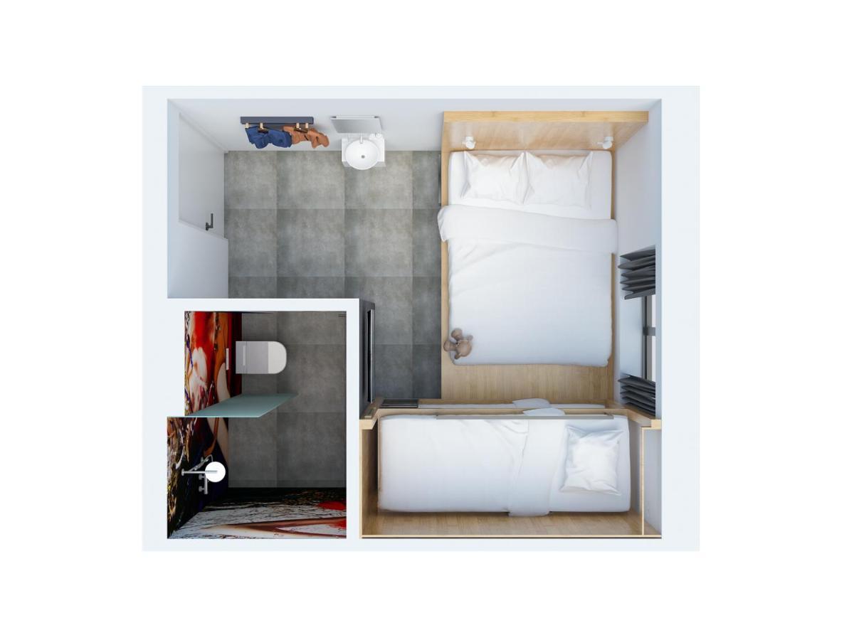Bunk Hotel Utrecht Esterno foto